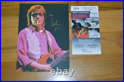 ROLLING STONES Bill Wyman Autographed 5x7 Photo with JSA COA