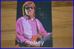 ROLLING STONES Bill Wyman Autographed 5x7 Photo with JSA COA