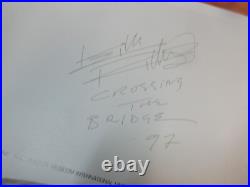 ROLLING STONES Bridges to Babylon 1997 Lithograph AUTOGRAPHED 22 X 26