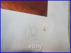 ROLLING STONES Bridges to Babylon 1997 Lithograph AUTOGRAPHED 22 X 26