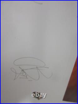 ROLLING STONES Bridges to Babylon 1997 Lithograph AUTOGRAPHED 22 X 26