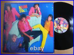 ROLLING STONES Ch. Watts Signed Autograph Signed DIRTY WORK Vinyl Record