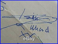 ROLLING STONES GROUP AUTOGRAPHS (Including Brian Jones RARE!)