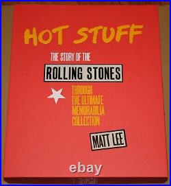 ROLLING STONES HOT STUFF Limited Edition Book NEW. With Mick Jagger autograph