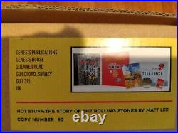 ROLLING STONES HOT STUFF Limited Edition Book NEW. With Mick Jagger autograph