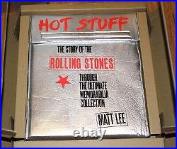 ROLLING STONES HOT STUFF Limited Edition Book NEW. With Mick Jagger autograph