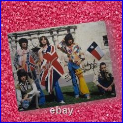 ROLLING STONES Hand Signed Mick Jagger Keith Richards 8x10 Photo Autograped COA