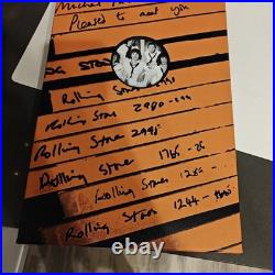 ROLLING STONES, Michael Putland / Pleased to Meet You Limited Edition Signed