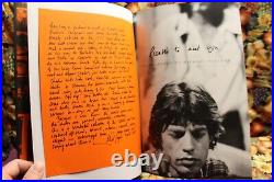 ROLLING STONES Putland 1999 Pleased To Meet You AUTOGRAPHED Signed GENESIS Book
