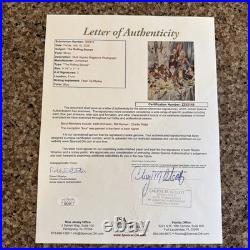 ROLLING STONES Richards Wyman & Watts Signed Magazine Page withJSA COA