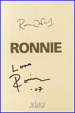 ROLLING STONES, Ronnie WOOD / Ronnie Signed 1st Edition