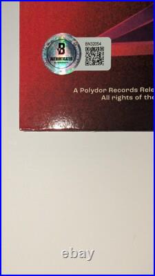 ROLLING STONES STEVE JORDAN signed HACKNEY DIAMONDS LP RECORD BECKETT (BAS)