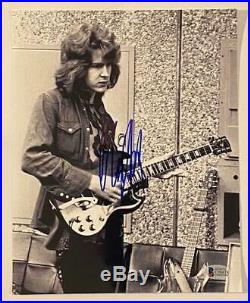 ROLLING STONES Signed Autograph 8X10 Photograph By Mick Taylor Beckett Authentic