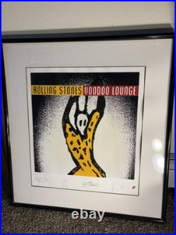 ROLLING STONES Signed Voodoo Lounge Limited Edition Lithograph ROLLING STONES Signed Voodoo Lounge Limited Edition Lithograph