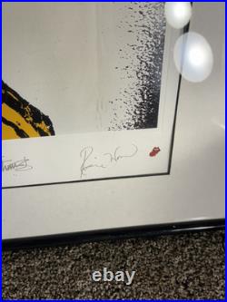 ROLLING STONES Signed Voodoo Lounge Limited Edition Lithograph