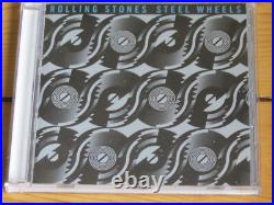 ROLLING STONES Steel Wheels CD signed by Charlie WATTS & Bill WYMAN