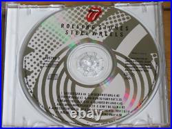 ROLLING STONES Steel Wheels CD signed by Charlie WATTS & Bill WYMAN
