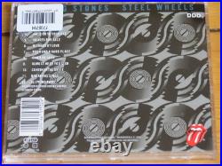ROLLING STONES Steel Wheels CD signed by Charlie WATTS & Bill WYMAN