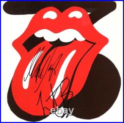 ROLLING STONES Vinyl LP MICK TAYLOR CHARLIE WATTS Its Only Rock Autograph SIGNED