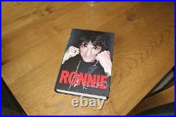 RONNIE THE AUTOBIOGRAPHY NEW 1st ED' HAND SIGNED BY RONNIE WOOD ROLLING STONES