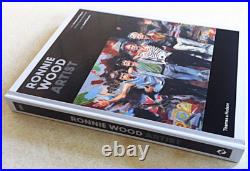 RONNIE WOOD HAND SIGNED NEW Mint HB 1st Edit The Rolling Stones NOT A BOOK PLATE