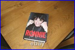 RONNIE WOOD THE AUTOBIOGRAPHY NEW 1st ED' HAND SIGNED BY RONNIE ROLLING STONES