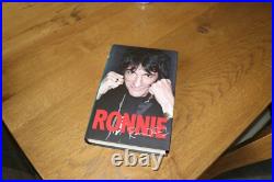 RONNIE WOOD THE AUTOBIOGRAPHY NEW 1st ED' HAND SIGNED BY RONNIE ROLLING STONES