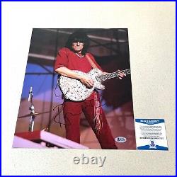 RONNIE WOOD signed autographed 11X14 THE ROLLING STONES BECKETT BAS COA T79072
