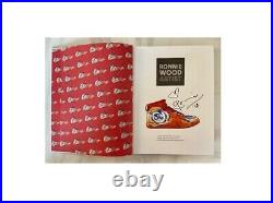 RONNIE WOOD signed book'Artist' The Rolling Stones AFTAL OnlineCOA