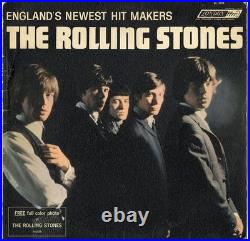 Rare- 1962 -THE ROLLING STONES- REAL Signed/Autograph/Auto DEBUT LP Record Album