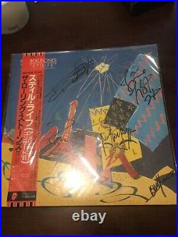 Rare Rolling Stones Signed Lp Record Cover Autographed