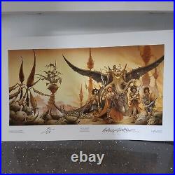 Rodney Matthews Limited Edition Signed Print The Rolling Stones