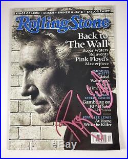 Roger Waters Floyd Signed Autographed Rolling Stone Magazine Sept 2010 PROOF COA