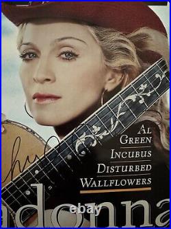 Rolling Stone Madonna Signed & HSA Authenticated