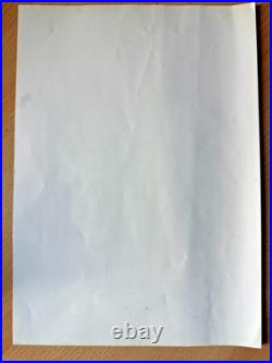 Rolling Stone's Ronnie Wood Signed 1989 Madison Gallery Print Autograph COA