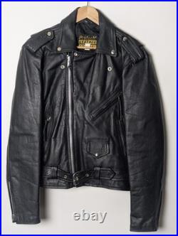 Rolling Stones 1 of 1 Keith Richards Hand Painted Vintage Leather Jacket