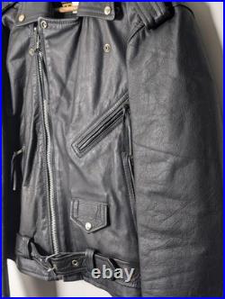 Rolling Stones 1 of 1 Keith Richards Hand Painted Vintage Leather Jacket