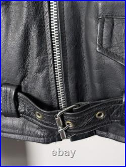 Rolling Stones 1 of 1 Keith Richards Hand Painted Vintage Leather Jacket