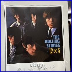 Rolling Stones 12 x 5 Vinyl and Signed Litho Release date 11/24/2015