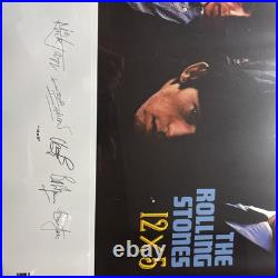 Rolling Stones 12 x 5 Vinyl and Signed Litho Release date 11/24/2015