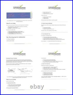 Rolling Stones 12x5 Signed Jagger Richards Jones Watts Wyman