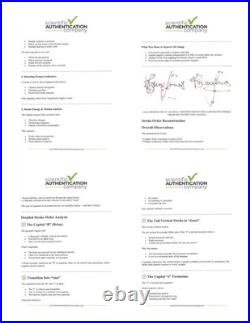 Rolling Stones 12x5 Signed Jagger Richards Jones Watts Wyman