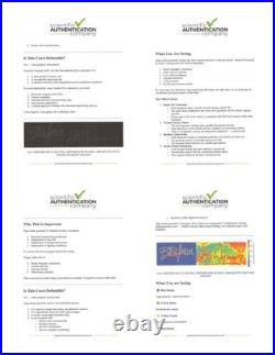 Rolling Stones 12x5 Signed Jagger Richards Jones Watts Wyman