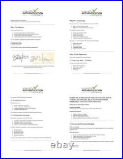 Rolling Stones 12x5 Signed Jagger Richards Jones Watts Wyman