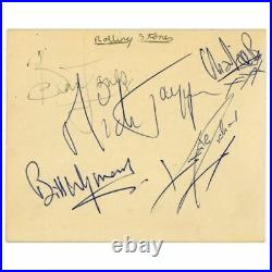 Rolling Stones 1963/1964 Autographs (UK)