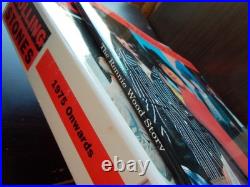 Rolling Stones 1975 Onwards Box w Ron Wood Story Photo Book Signed Card Creation