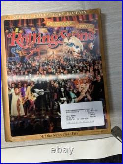 Rolling Stones 1998 Black and Blue Poster 4962/5000 Facsimile Signed + Mags