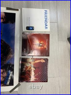 Rolling Stones 1998 Black and Blue Poster 4962/5000 Facsimile Signed + Mags