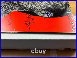 Rolling Stones (5) Jagger, Richards, Wood, & Watts SIGNED Tattoo You Album