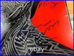 Rolling Stones (5) Jagger, Richards, Wood, & Watts SIGNED Tattoo You Album